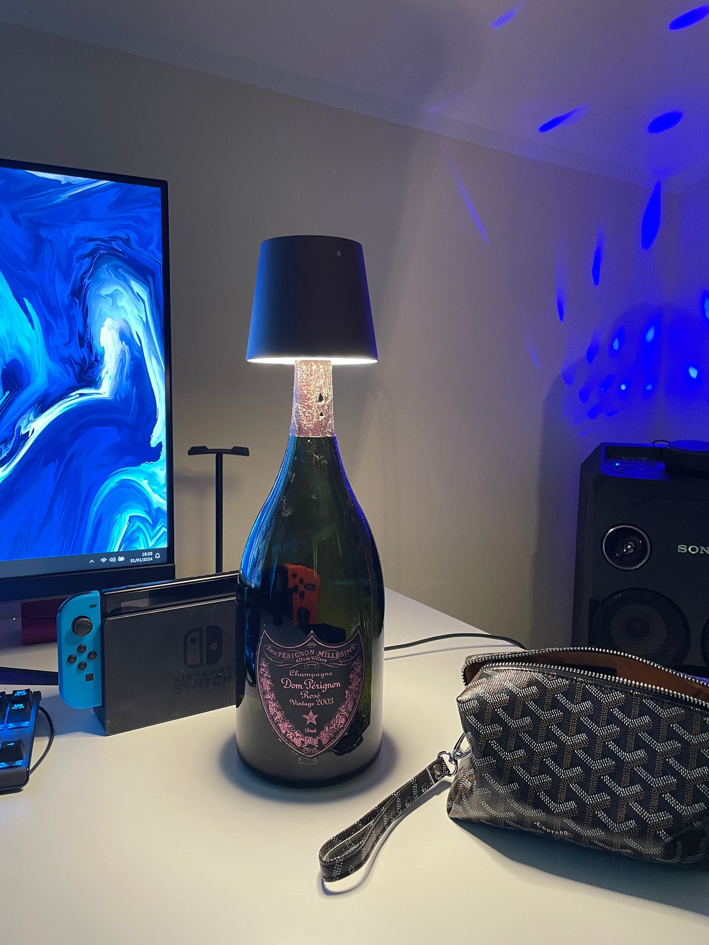 Lampada Dom Perignon Rosé 2003 1,5 ml